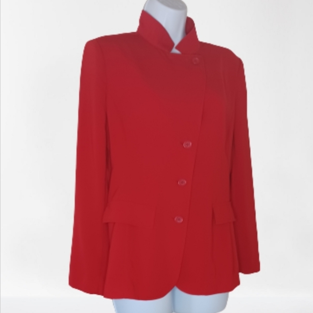 Metro Style Red Blazer, sz 6P